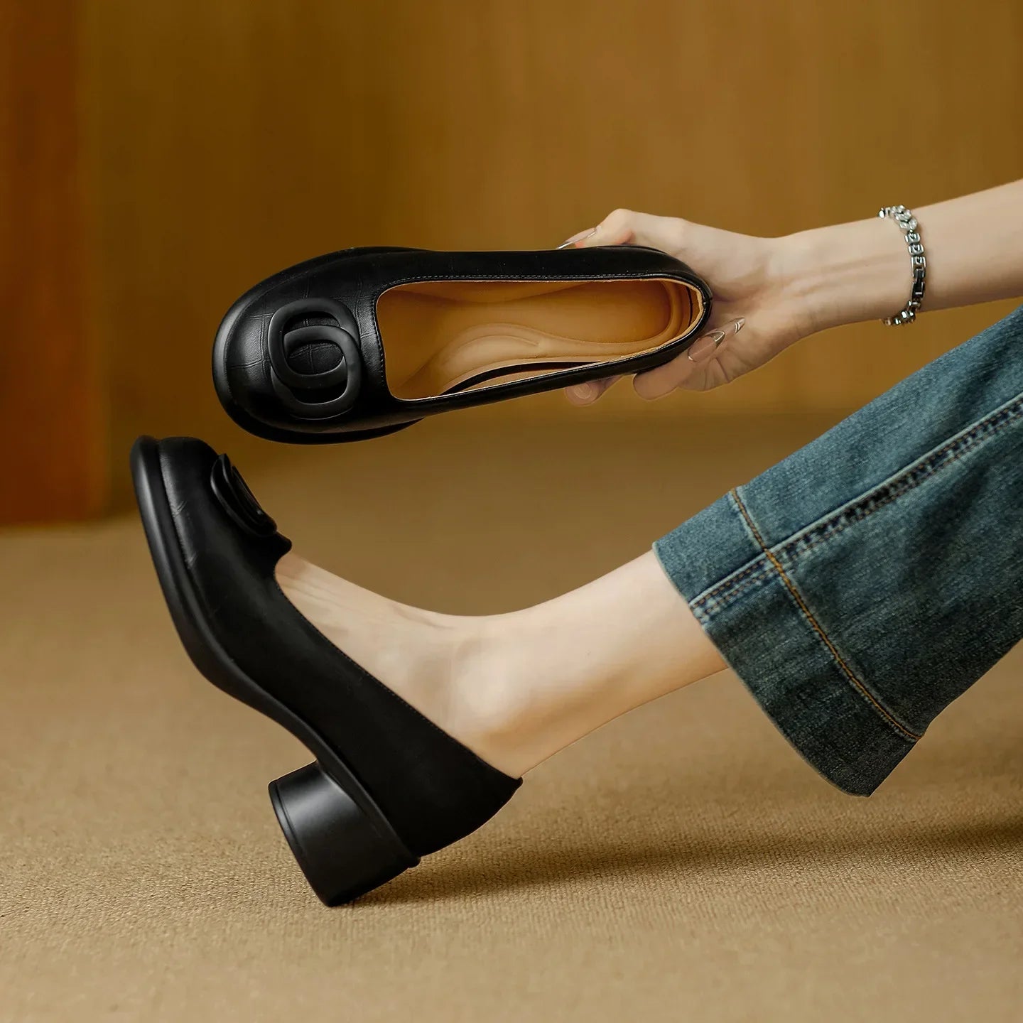 Élodie | Classic Comfort Heels