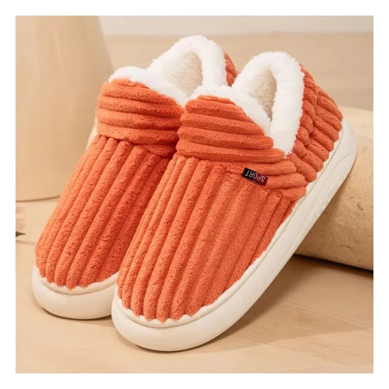 Etta™ | Corduroy High-Top Fleece Slippers