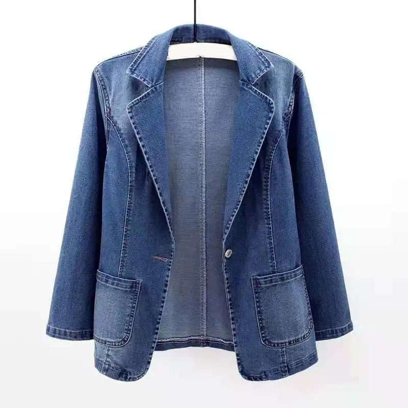 Serine™ | Elegant Denim Blazer