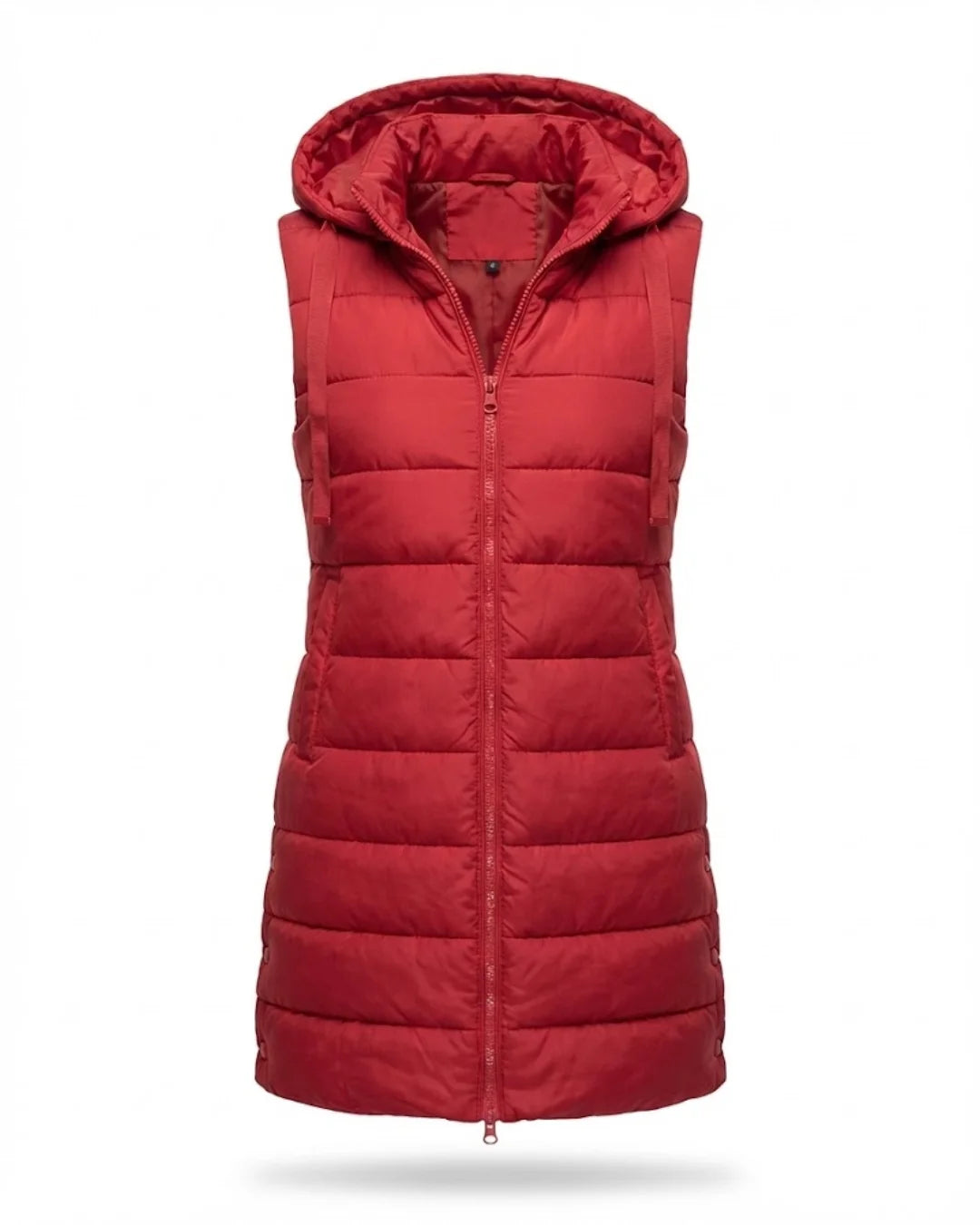 Sana™ | Hooded Longline Quilted Puffer Vest