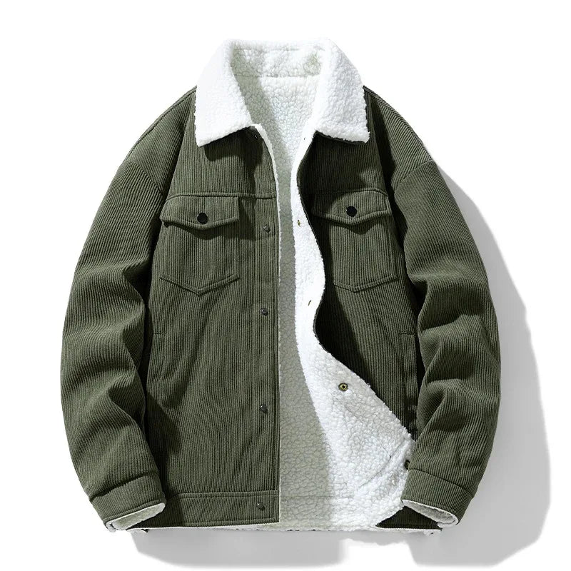 Ben™ | Corduroy sherpa-lined trucker jacket