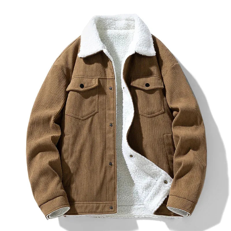 Ben™ | Corduroy sherpa-lined trucker jacket