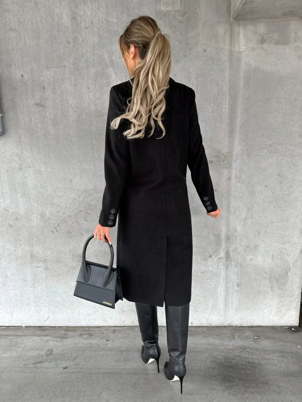 Bakoto™ | Elegant Long Wool Coat