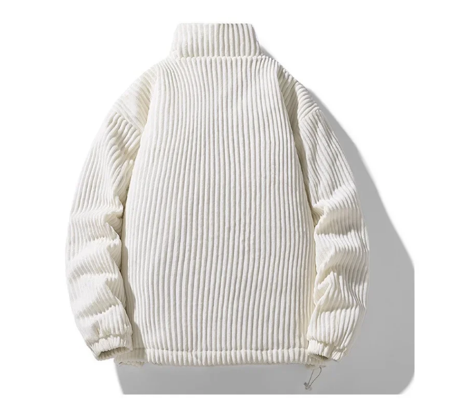 Jhin™ | Ribbed corduroy padded zip jacket