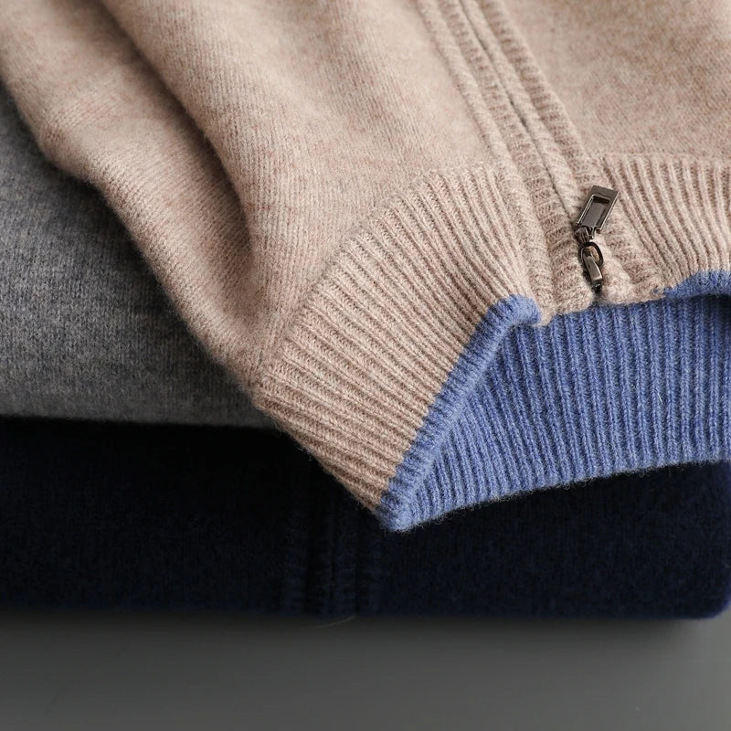 Storm™ | Knit zip-front bomber cardigan