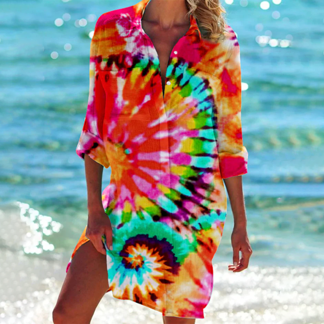 Shirt Dress Cover-Up