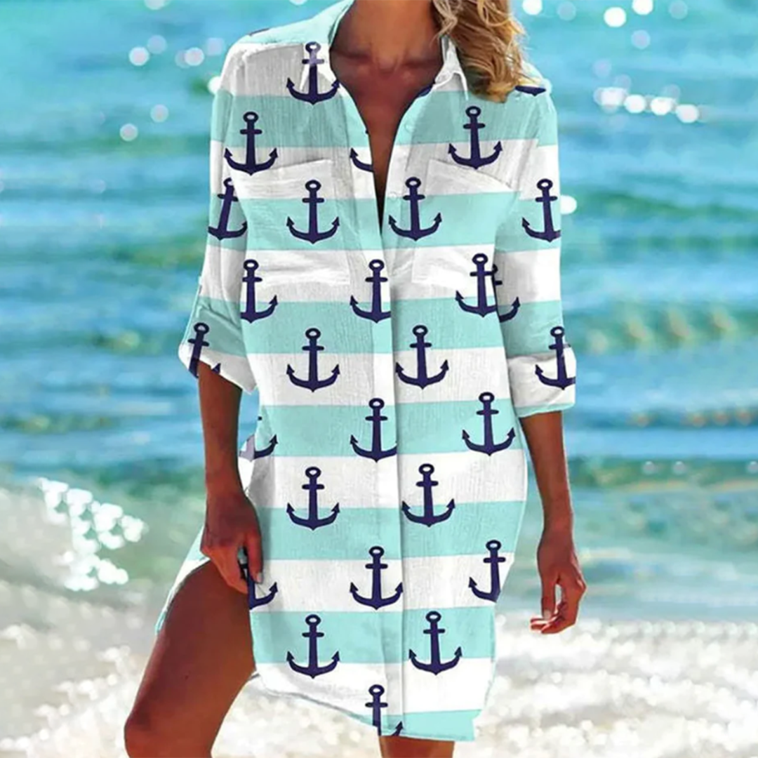 Shirt Dress Cover-Up