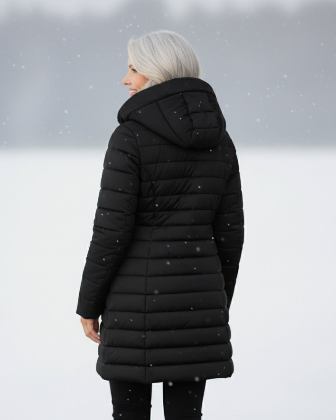 Grazia™ | Hooded fleece-lined puffer coat