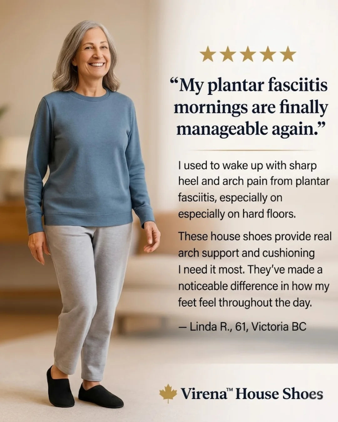 Virena™ | Protect Your Feet From Hard Floors & Plantar Fasciitis