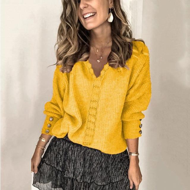 Nora™ | Casual Elegant Cotton Sweater