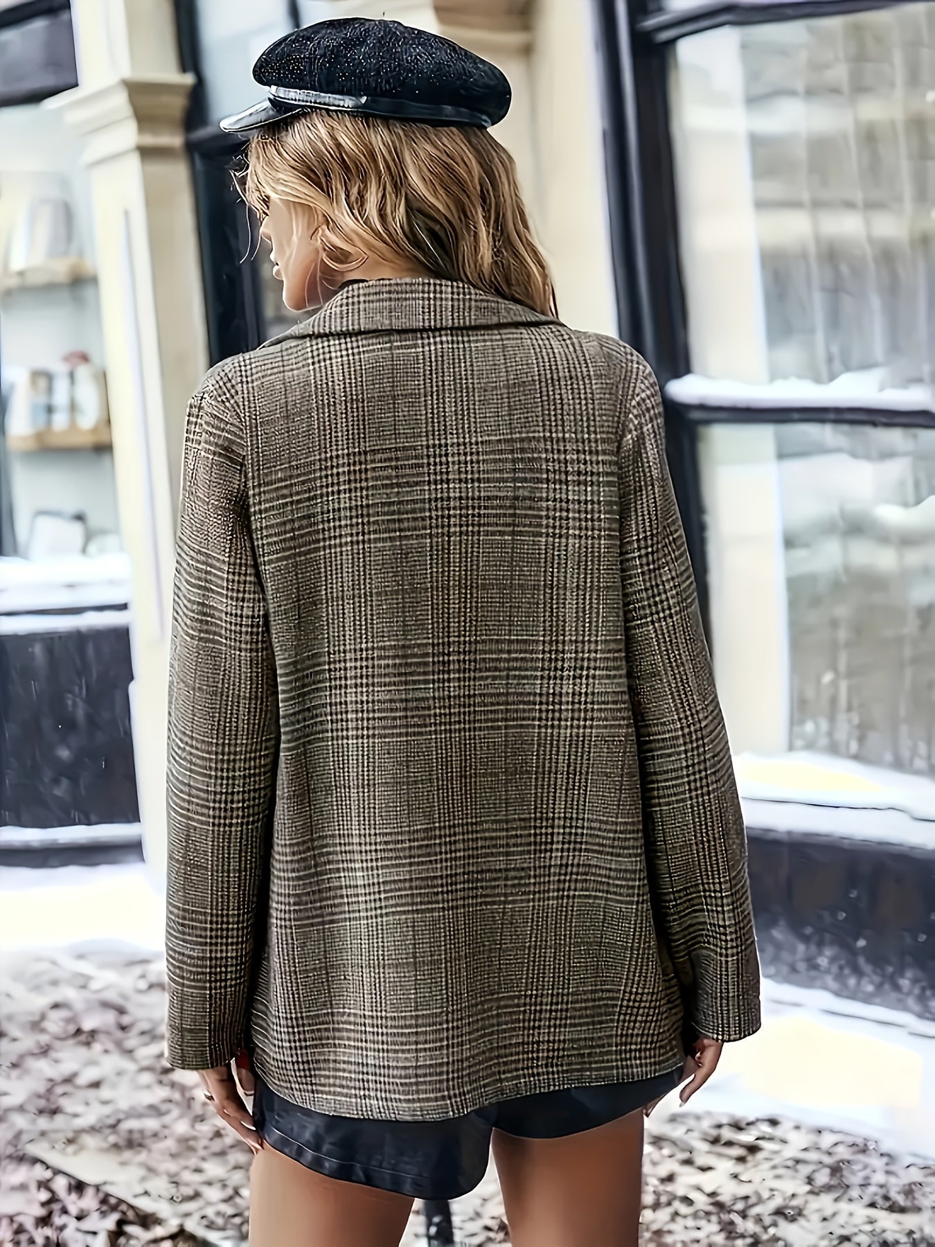 Larson™ | Elegant Checked Blazer