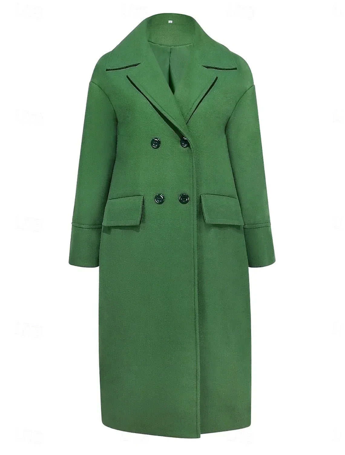 Dami™ | Long Wool Coat + Free Cashmere Scarf