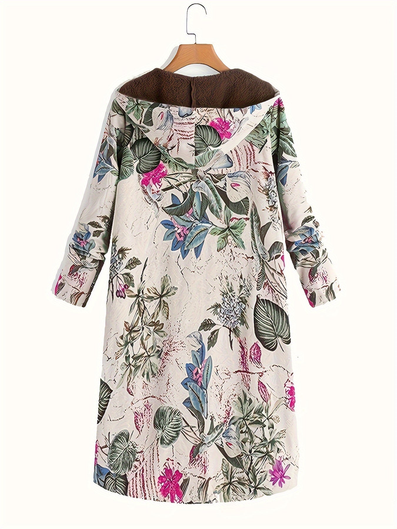 Flora™ | Long Floral Coat