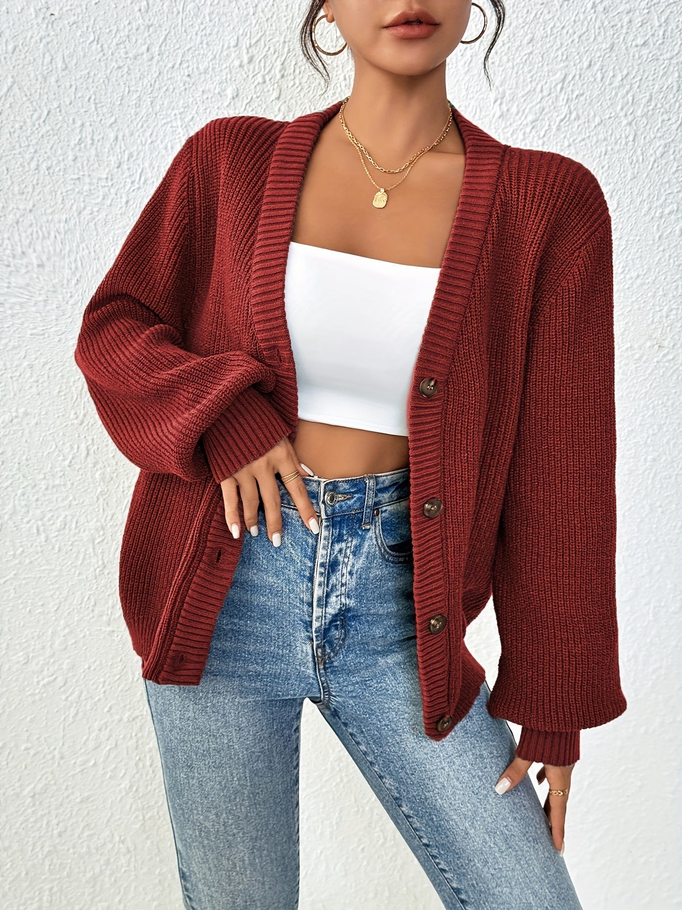 Oriana™ | Elegant Viscose Cardigan