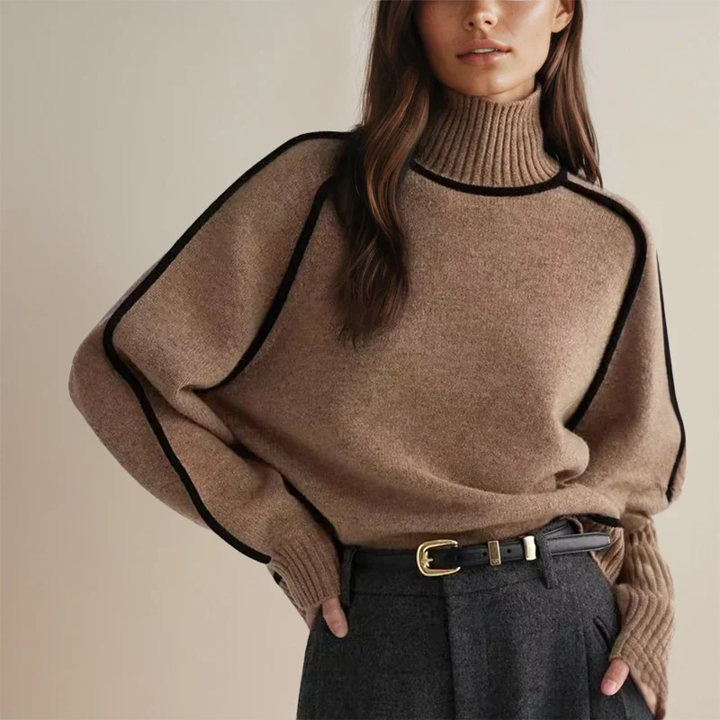 Tima™ | Elegant Wool Turtleneck