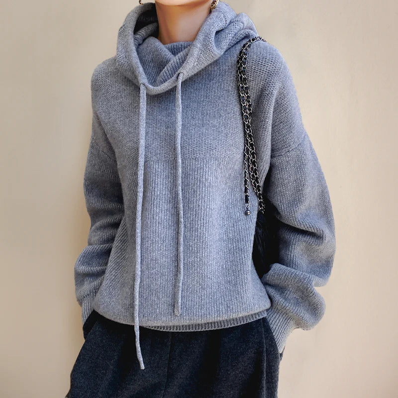 Agathe™ | Oversized Wool Hoodie