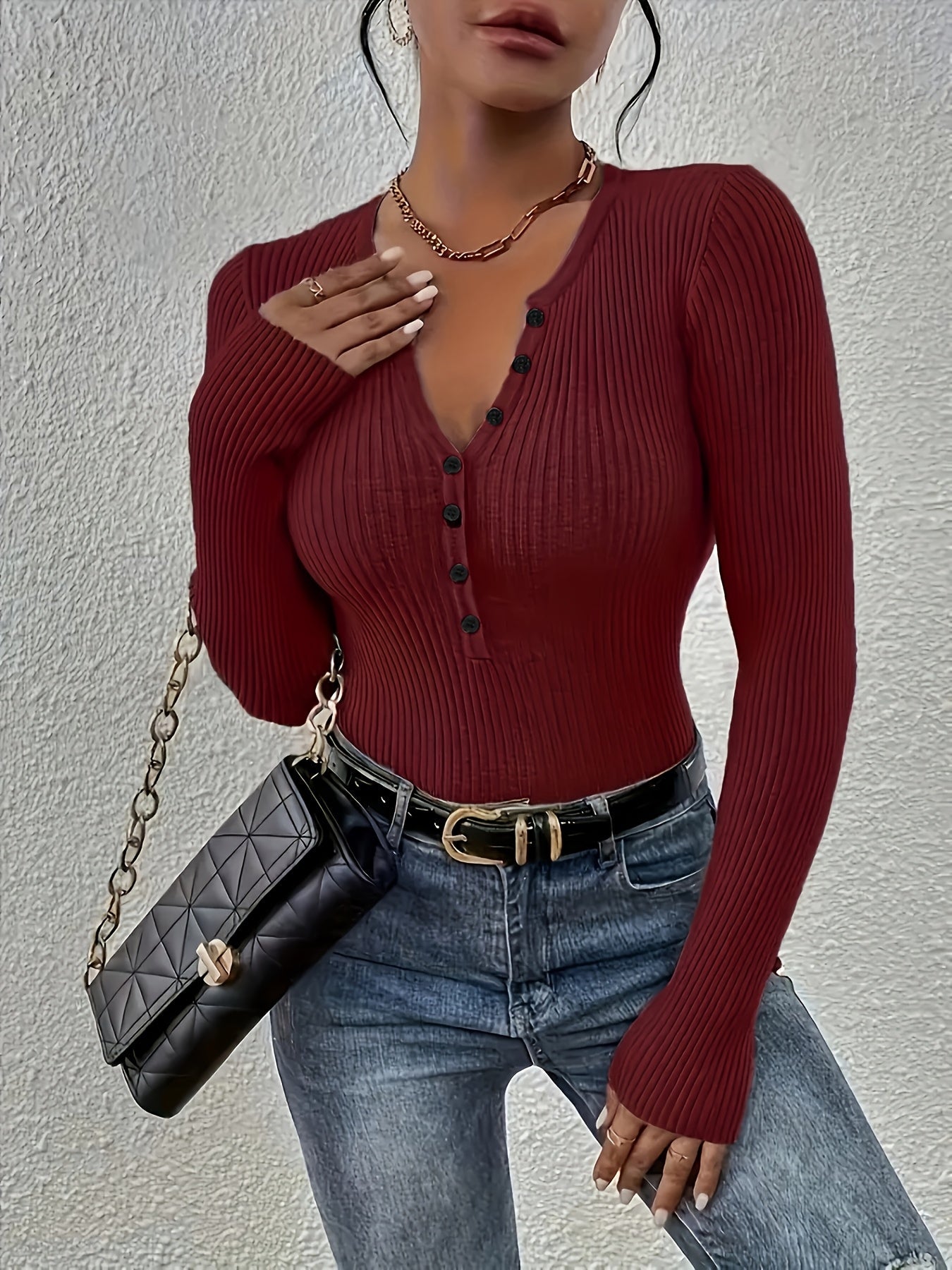 Donatella™ | Elegant Long Sleeve Cardigan