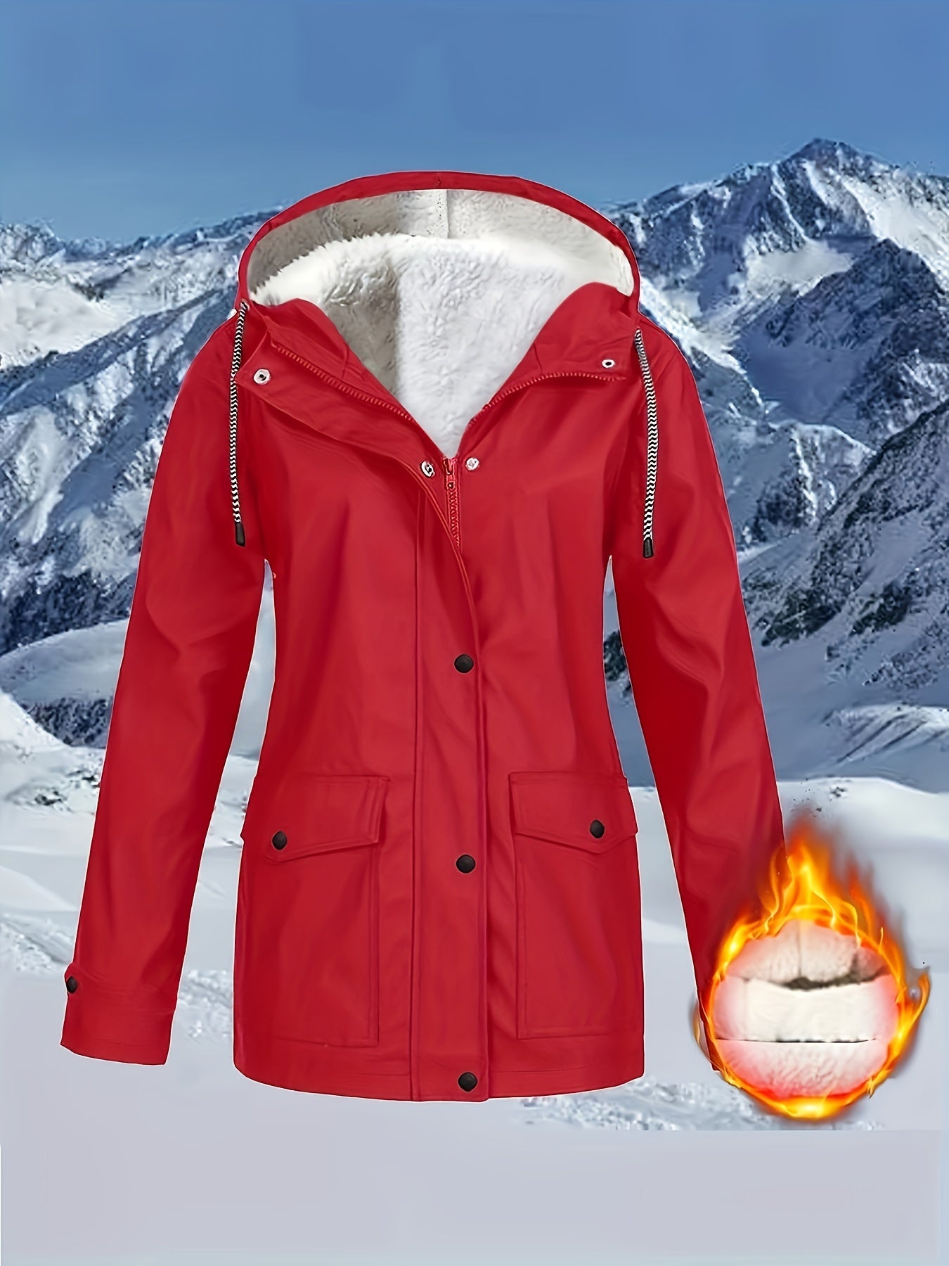 Zara™ | Warm-Lined & Water-Resistant Hooded Parka Jacket