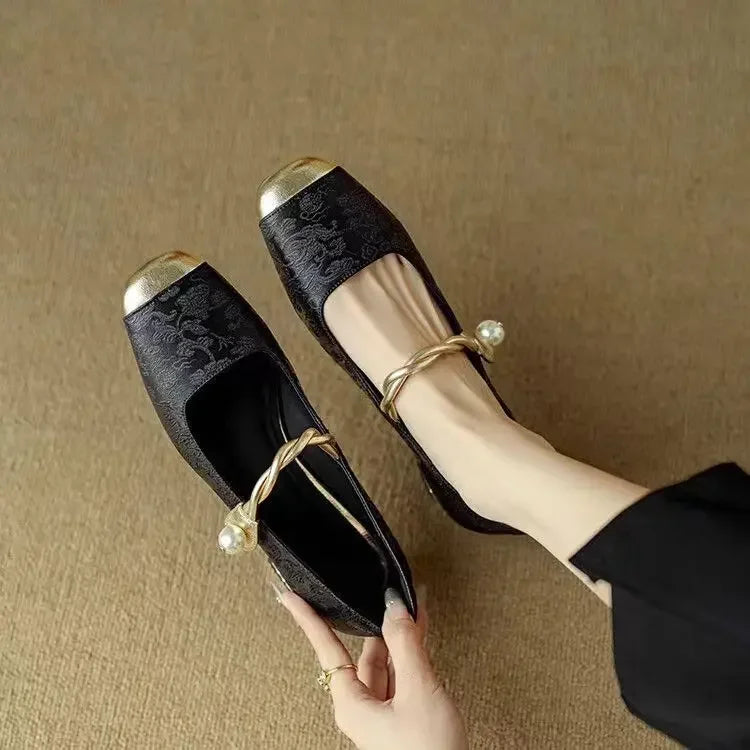 Mestelle™ | Elegant Leather Mary Janes