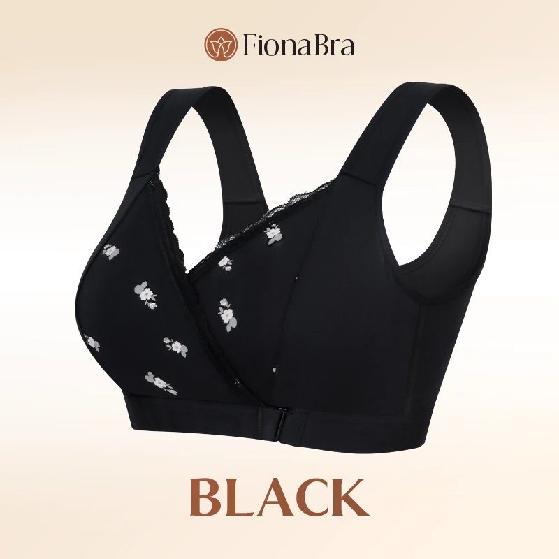 Fiona Bra - Comfortable & Convenient Front Wrap Closure Bra for Seniors