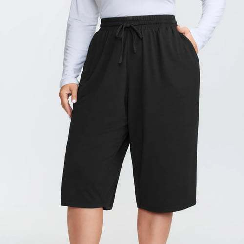 Comfortable Drawstring Relaxed Fit Shorts