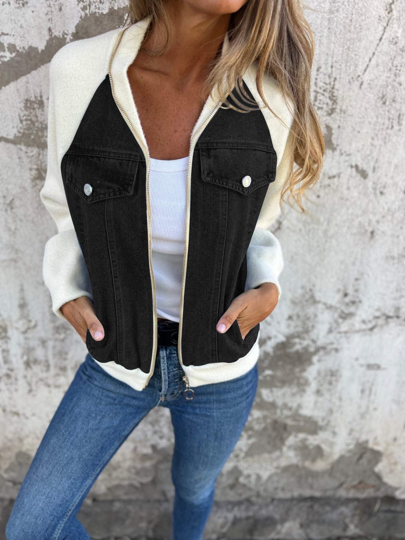 Zoe™ | Stylish and Comfortable Denim Jacket