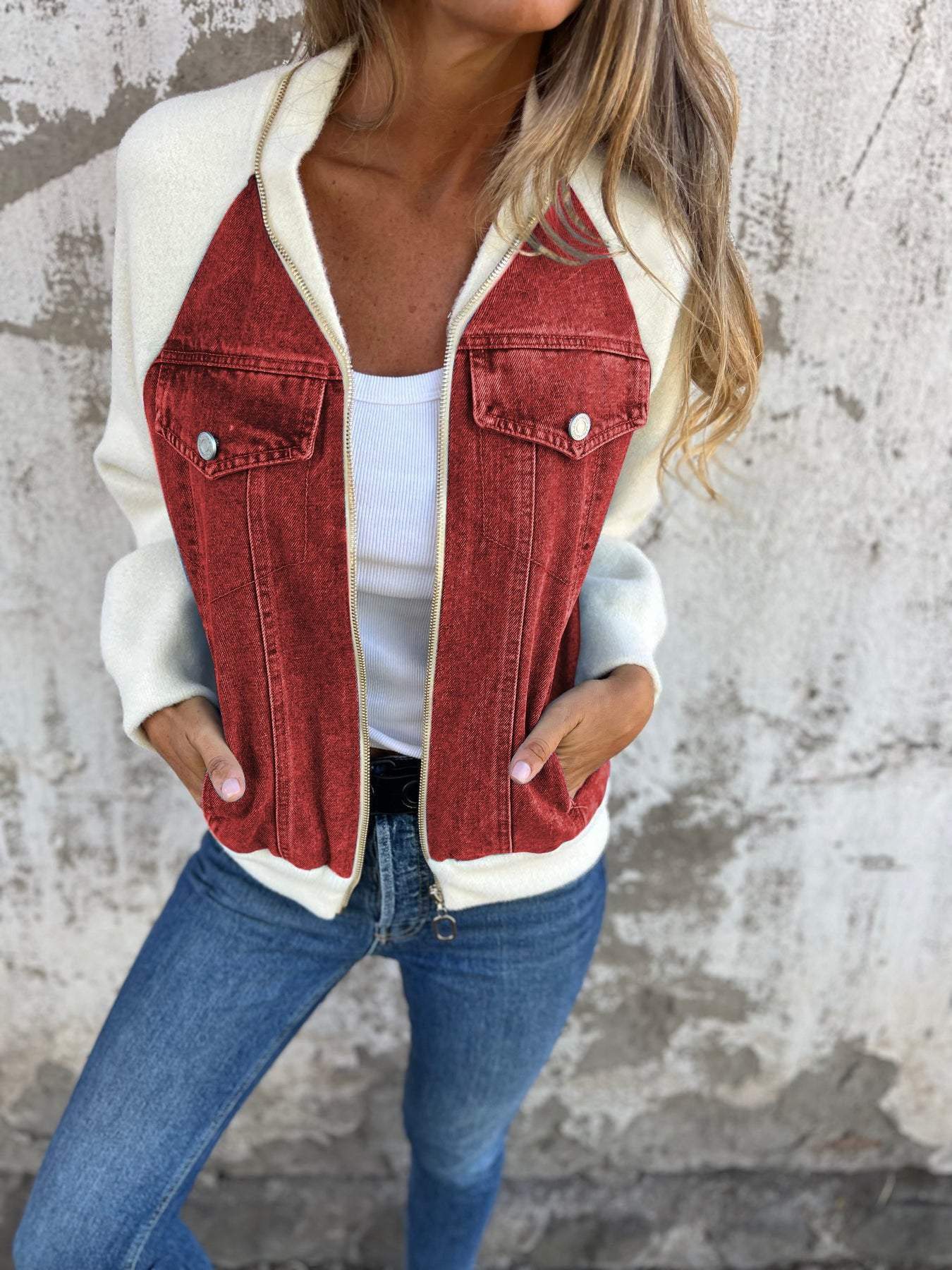 Zoe™ | Stylish and Comfortable Denim Jacket