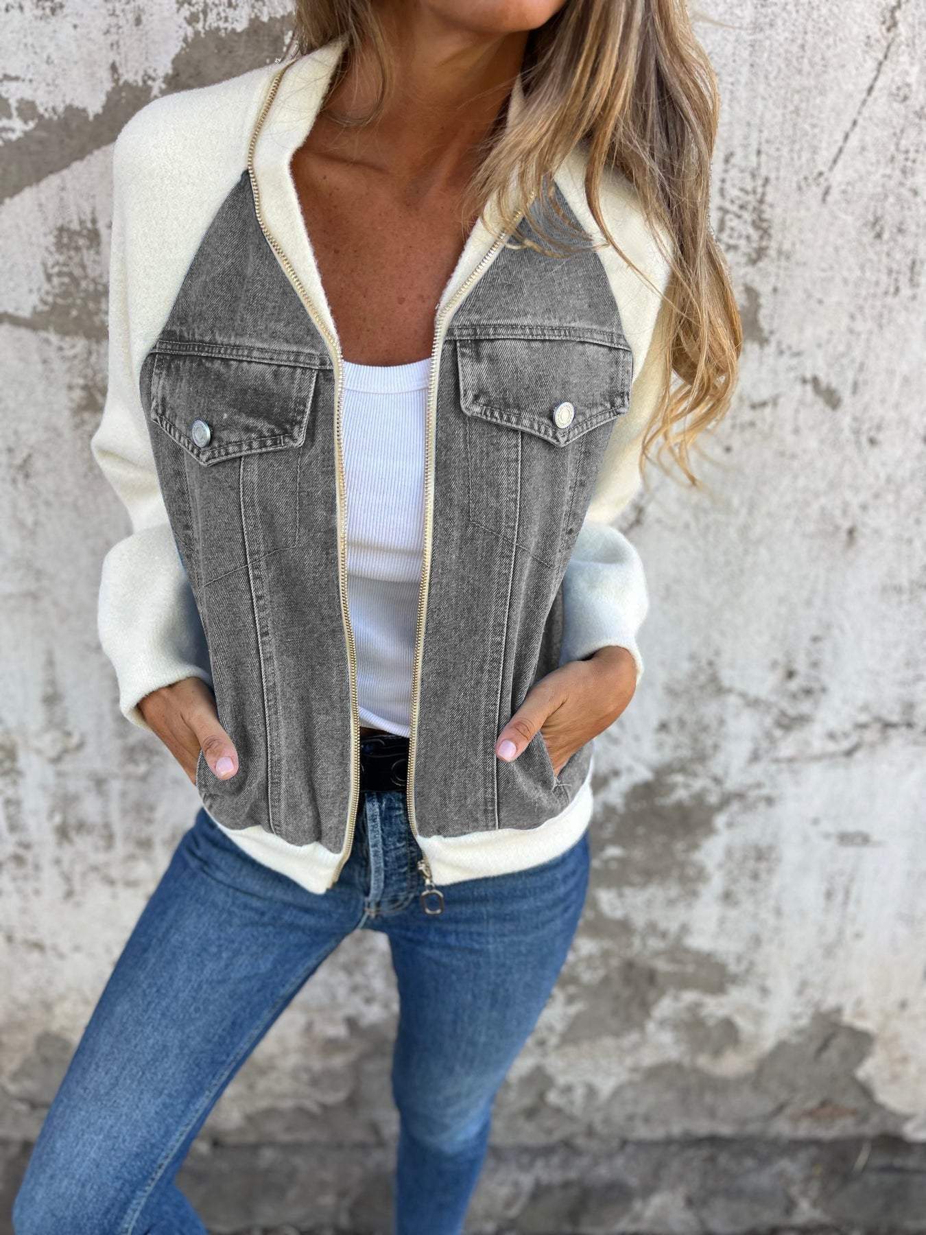 Zoe™ | Stylish and Comfortable Denim Jacket