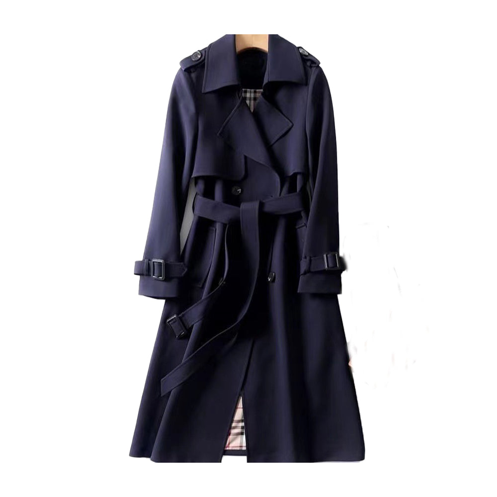 Timeless Versatile Double-Breasted Trench Coat
