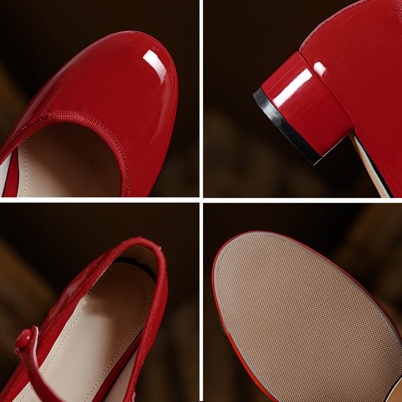 Livy™ | Elegant Leather Mary Janes