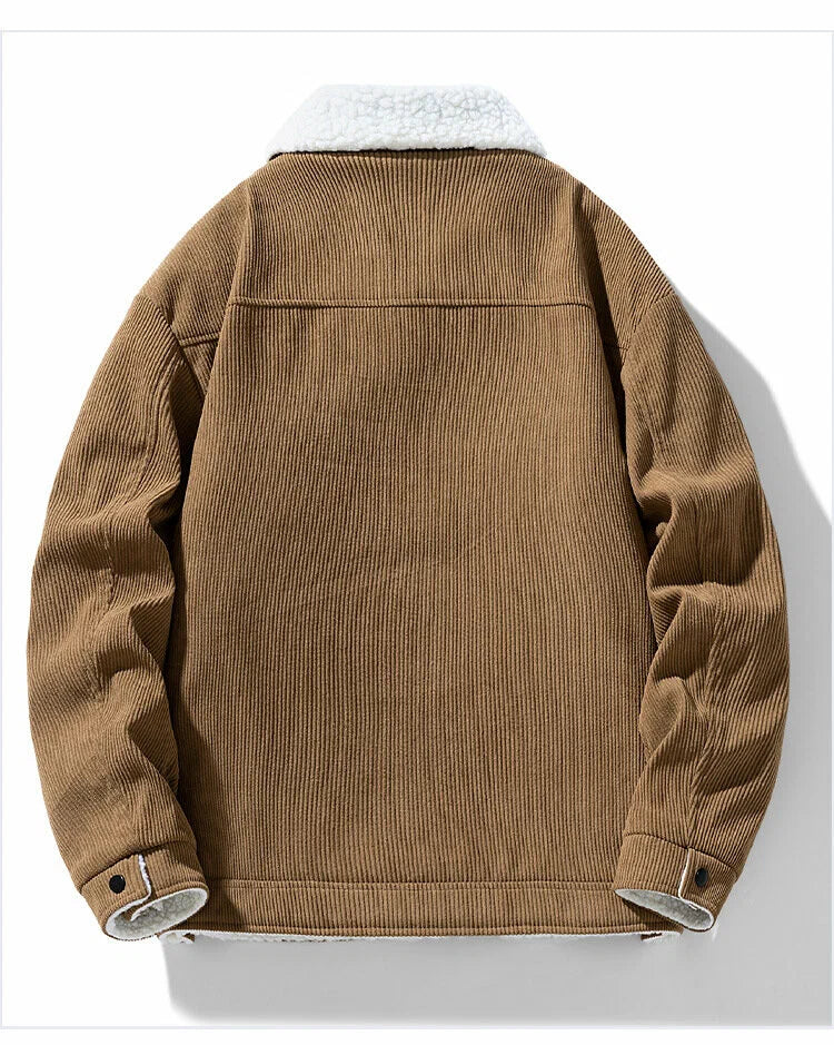 Ben™ | Corduroy sherpa-lined trucker jacket