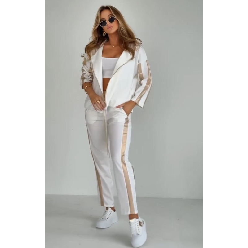 Betsy™ | Striped Hooded Casual Set