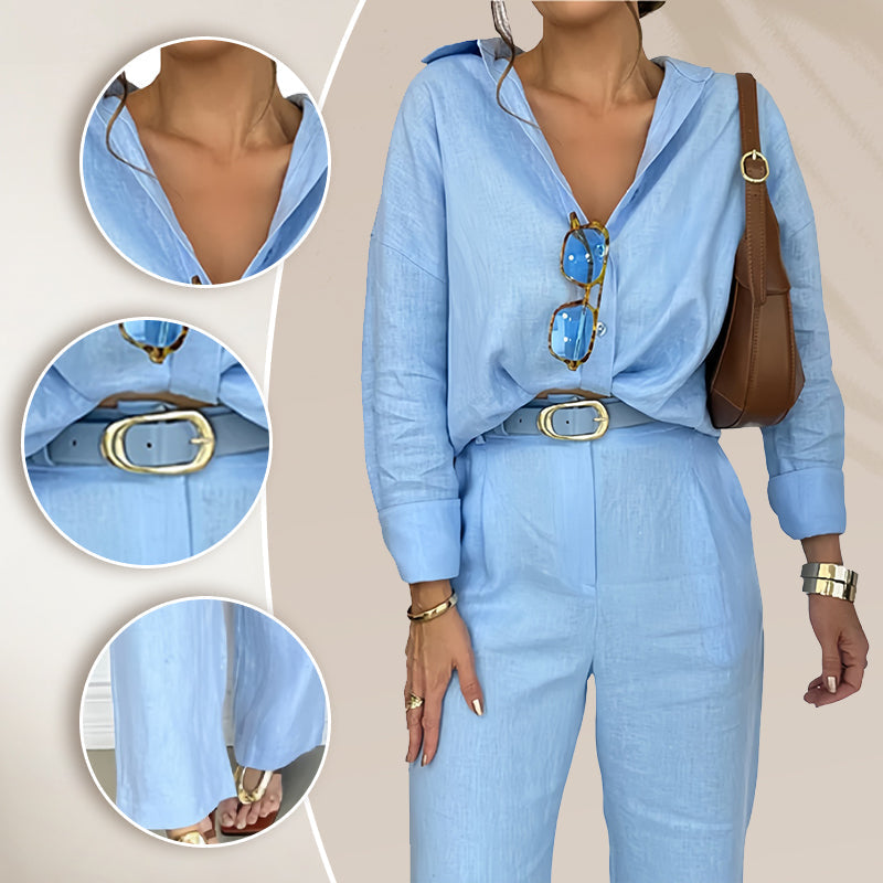 Ariel™ | Elegant Shirt and Comfortable Pants