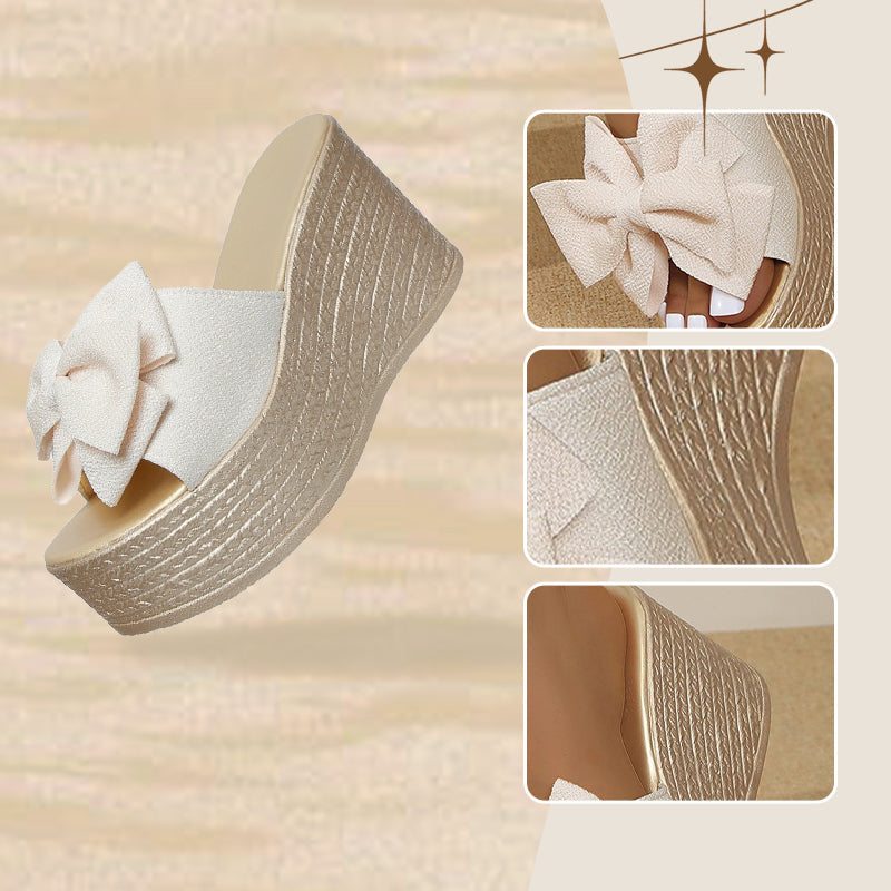 Arden™ | Elegant Slippers with Bow