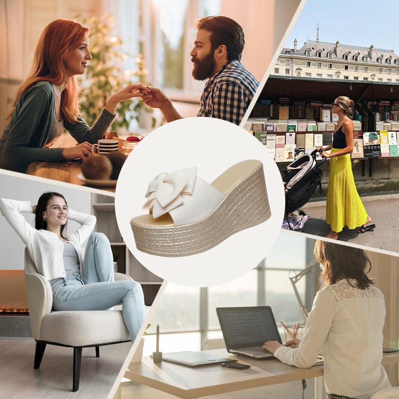 Arden™ | Elegant Slippers with Bow