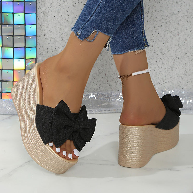 Arden™ | Elegant Slippers with Bow