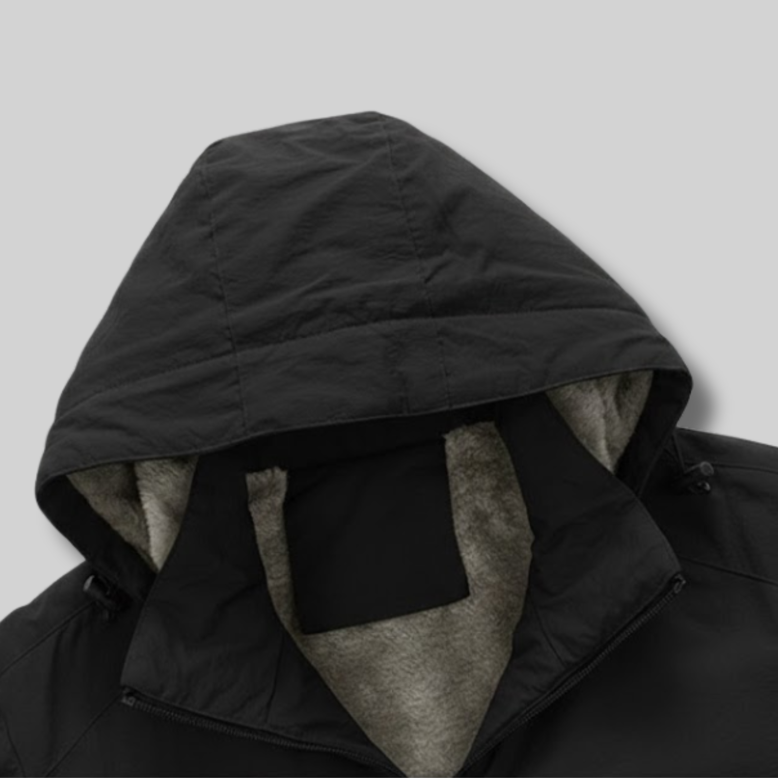 Georje™ | Hooded faux-fur-lined puffer jacket